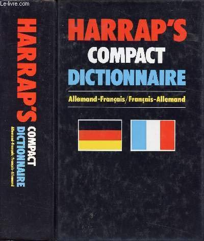 Harrap's Compact : Dictionnaire Allemand-Français
