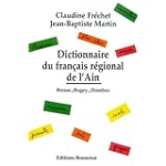 Dictionnaire du français régionnal de l'ain (Bresse, Bugey, Dombes)