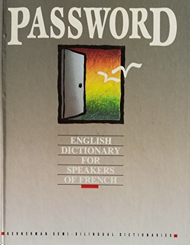 Password -English dictionary for speakers of French