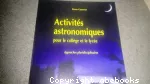 Activités astronomiques pour le collège et le lycée