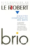 Le Robert Brio : analyse des mots et régularités du lexique