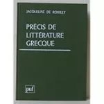 Précis de littérature grecque