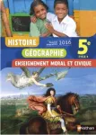 Histoire, géographie, enseignement moral et civique : 5e, cycle 4 : nouveau programme 2016