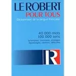 Le Robert pour tous